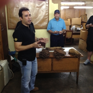 Mario at Joya de Nicaragua (left), TNTCigarguy (right)