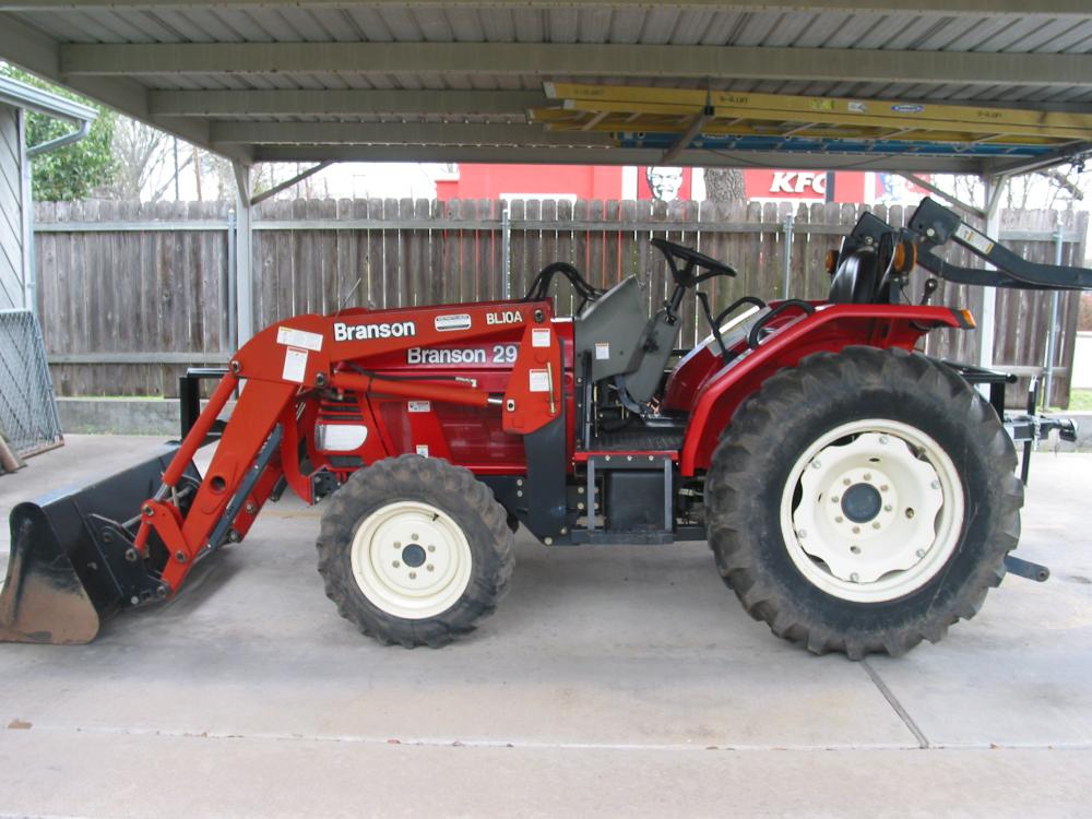 Branson 2910i - My new "pre-owned" tractor