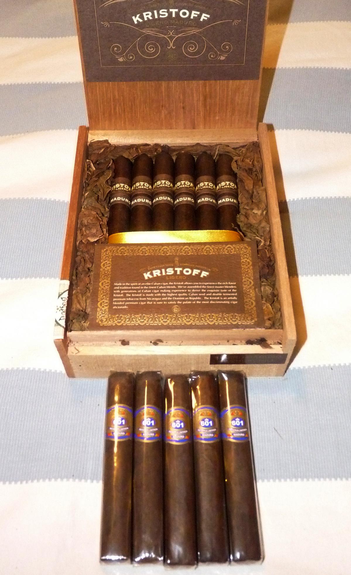 Kristoff Ligero Maduro Churchill
601 Blue Label Prominente Maduro