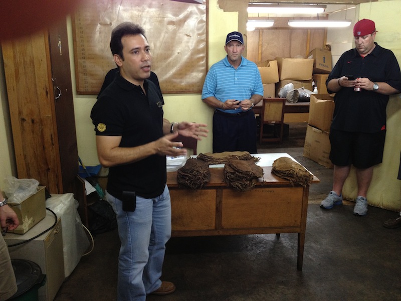 Mario at Joya de Nicaragua (left), TNTCigarguy (right)