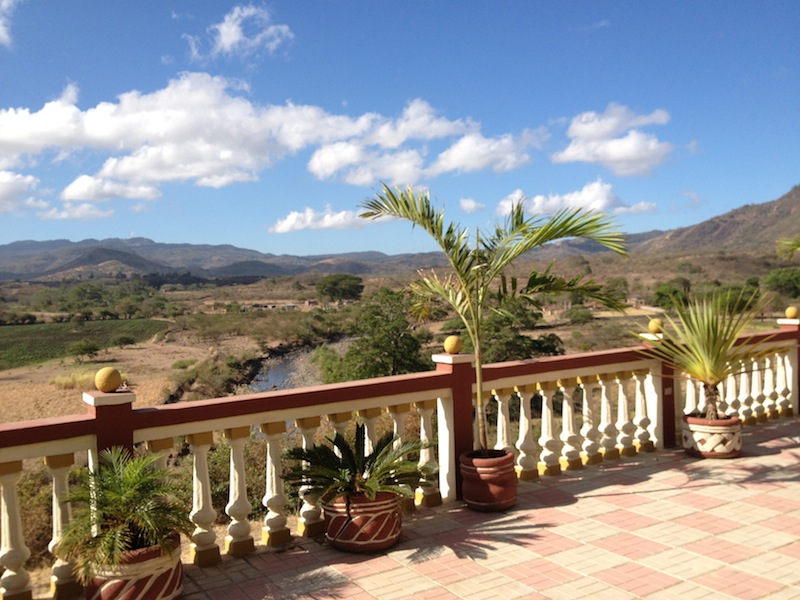 Overlooking the valley from Drew Estate